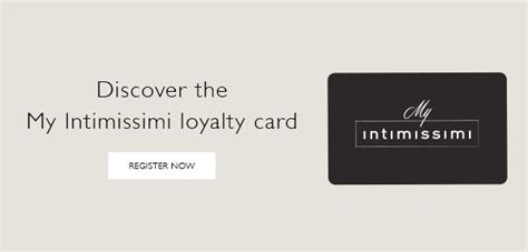 my intimissimi|My Intimissimi loyalty card: exclusive offers and benefits.